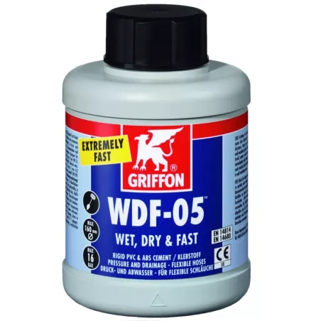 Klej do rur PCV Griffon WDF-05 250ml do PCV